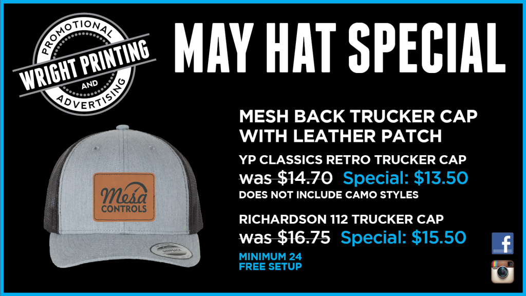 May Hat Special
